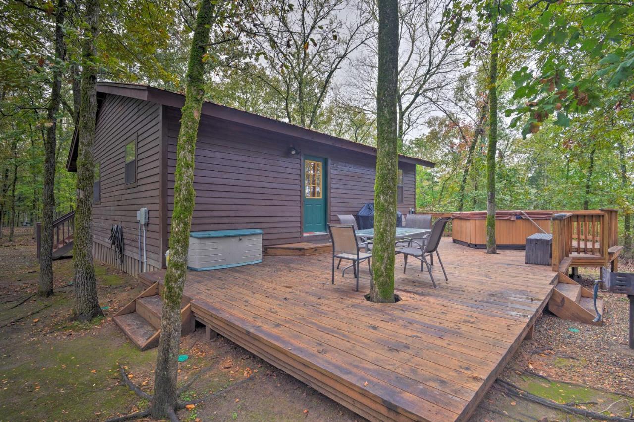Hochatown Hideaway With Hot Tub, Grill And Fire Pit! Villa Stephens Gap Екстериор снимка
